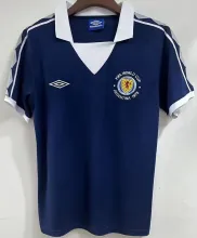 1978 Scotland Home Retro Soccer Jersey