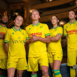 2023/24 Nantes Home Yellow Fans Soccer Jersey