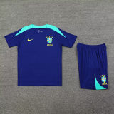 2025 Brazil Sapphire Blue Training Jersey(A Set)