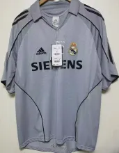 2005/06 RM Third Grey Retro Soccer Jersey