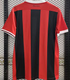 2023/24 Nice Home Red Black Fans Soccer Jersey