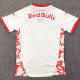 2024/25 RB SALZBURG Bull Red Home White Fans Jersey 萨尔茨堡红牛
