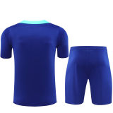 2025 Brazil Sapphire Blue Training Jersey(A Set)