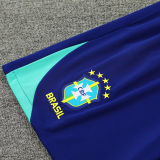 2025 Brazil Sapphire Blue Training Jersey(A Set)