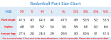 2024/25 Jordon Red NBA Shorts Pants
