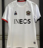 2023/24 Nice Away White Fans Soccer Jersey