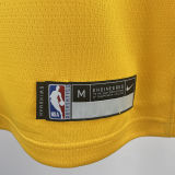 Lakers BRYANT #8 Yellow Kids NBA Jersey 热压