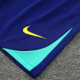 2025 Brazil Sapphire Blue Training Jersey(A Set)