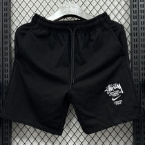 2025 Jordan Black Pure Cotton Fabric Casual Short Pants M15