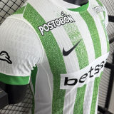 2025/26 Atletico Nacional Home Player Version Soccer Jersey