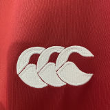2025 The British & Irish Lions Home Red Rugby Shirt 红狮子 刺绣版