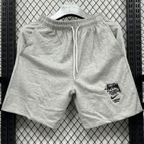 2025 Jordan Grey Pure Cotton Fabric Casual Short Pants M15