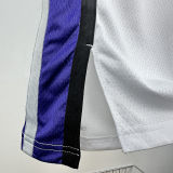 2025 Kings LAVINE #8 White NBA Jerseys