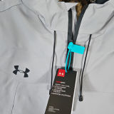 2025 UA Cotton Thickened Warm Grey Outdoor Jacket #A803加棉冲锋衣