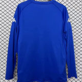 2003/04 AJ Auxerre Away Blue Retro Long Sleeve Soccer Jersey 欧塞尔