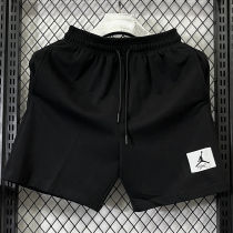 2025 Jordan Black Pure Cotton Fabric Casual Short Pants 黑标M001