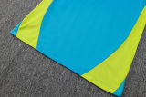 2025/26 Man City Blue Vest Training Jersey(A Set)