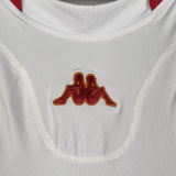 2001/02 Roma Away White Long Sleeve Retro Soccer Jersey