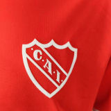 1985/86 Atlético Independiente Home Red Retro Soccer Jersey