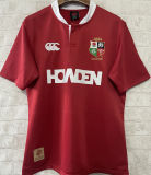 2025 The British & Irish Lions Home Red Rugby Shirt 红狮子 刺绣版