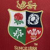 2025 The British & Irish Lions Home Red Rugby Shirt 红狮子 刺绣版