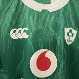 2025 Irish IRFU Home Green Rugby Jersey  Ireland爱尔兰