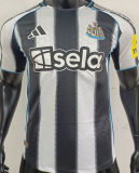 2025/26 Newcastle Home Player Version Soccer Jersey