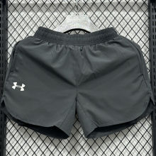 2025/26 UA Casual Double Layer Short Pants  D2501 深灰色 双层短裤