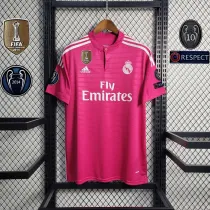 2014/15 R MAD Away Pink Retro Soccer jersey