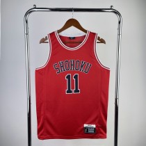 2022/23 SD RUKAWA #11 Red NBA Jerseys