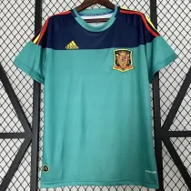 2010 Spain GKG Green Retro Soccer jersey