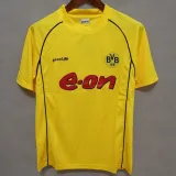 2002 Dortmund Home Retro Soccer jersey
