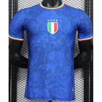 [PLAYER] 2024 Italy Special Edition Blue Player Soccer jersey