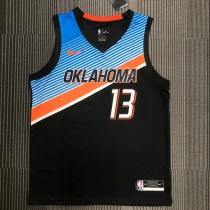 2022/23 THUNDER GEORGE #13 NBA Jerseys