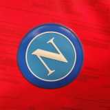 2023/24 Napoli Champions Edition Red Fans Soccer jersey