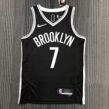 2022/23 NETS DURANT #7 Black NBA Jerseys