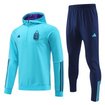2023/24 Brazil Azure Half Pull Tracksuit