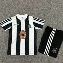 1995/97 Newcastle Home Black Retro Kids Soccer jersey