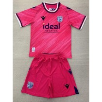 2024/25 West Bromwich Albion 3RD Pink Fans Kids Soccer jersey