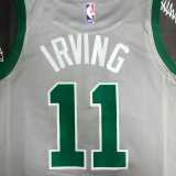 2022/23 CELTICS IRVING #11 Gray NBA Jerseys