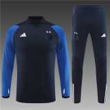 2023/24 Algeria Blue Half Pull Tracksuit