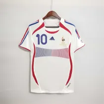 2006 France Away Retro Soccer jersey