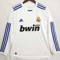 2010/11 R MAD Home Retro Long Sleeve Soccer jersey