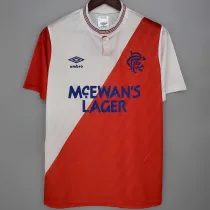 1987/88 Rangers Away Retro Soccer jersey