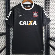 2012/13 Corinthians Away Black Retro Soccer jersey