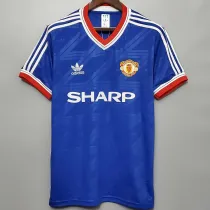 1986/87 Man Utd 3RD Retro Soccer jersey