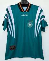 1996 Germany Away Green Retro Soccer jersey