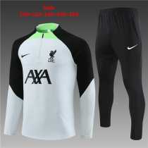 2023/24 LIV Gray Kids Half Pull Tracksuit