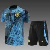 2023/24 INT Blue Training Shorts Suit