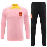 2023/24 China PR Pink Half Pull Tracksuit